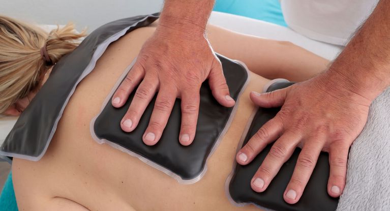 Fango Rückenmassage mit Wärme