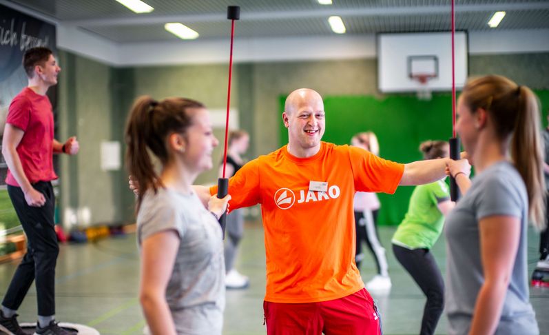 Gruppen-Sport-Therapie