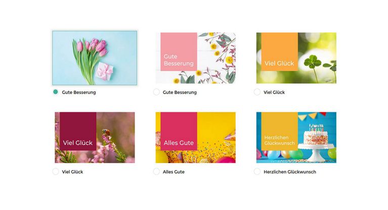 Logo Online-Grußkarten-Service für Patienten