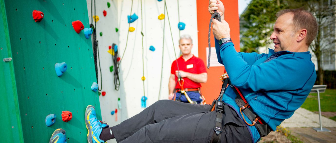 Mentaltraining an der Kletterwand