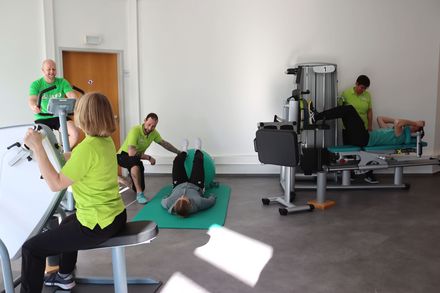 Nach modernsten Standards trainieren