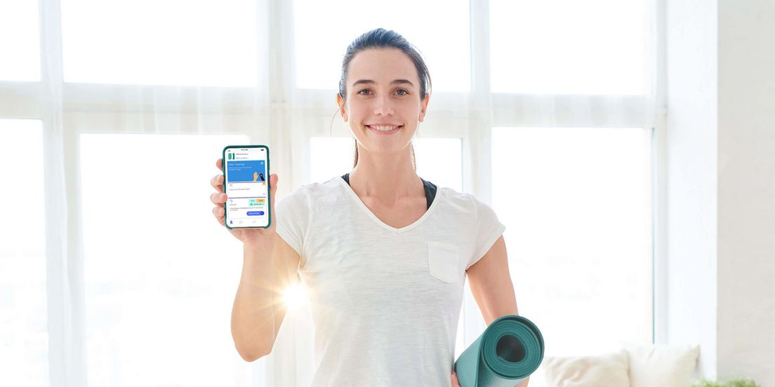 Ihre Therapie-App für eine wirksame Rehabilitation - auch von zu Hause